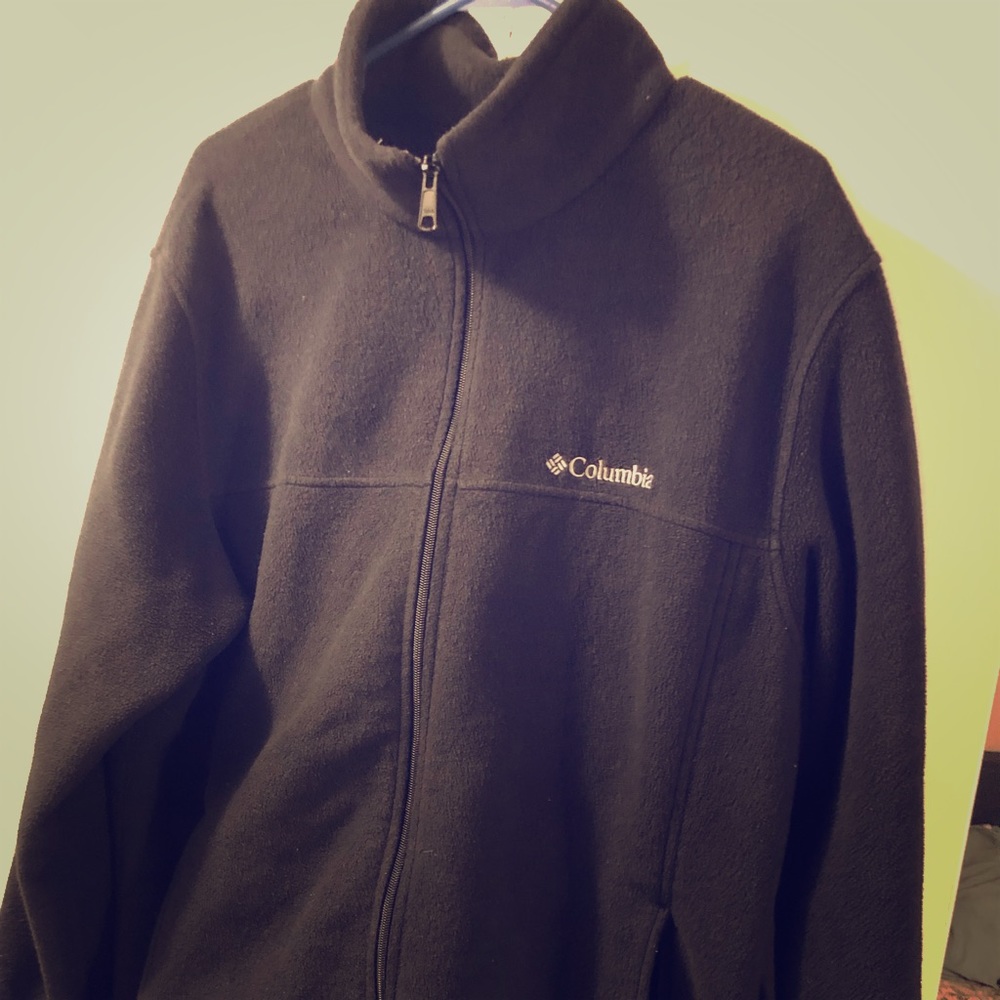Columbia Fleece jacket size XL, black